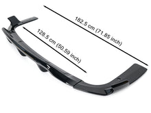 3-teilig Schwarz Diffusor Heckdiffusor  für BMW X6 G06 M Paket 2019+ OHNE ABE