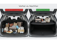 Schwarz Laderaumabdeckung Abdeckrollo Kofferraum Rollo für Skoda Octavia III Kombi 2013-2019 sc20