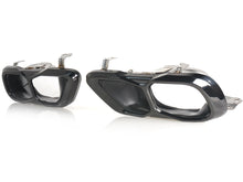 Schwarz Auspuffblenden Endrohre für BMW X5 G05 X6 G06 X7 G07 M Sport Paket 19-24