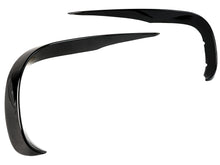 Schwarz vorne Stoßstange Flossen Aero Flaps Flics für Mercedes Benz E Kl. W213 mit AMG Line 16-20