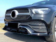 Stoßstange Spoiler Lippe Frontspoiler Schwarz für Mercedes GLE W167 C167 AMG Line 19-23 ohne ABE