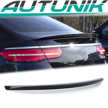 Autunik Heckspoiler Flügel Lippe Schwarz Glanz für Mercedes-Benz GLE C292 Coupe 2015 2016 2017 2018 2019