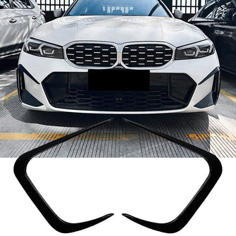 Frontspoiler Flaps Spoiler Flossen Passend für BMW G20 G21 M Sport Paket LCI ab 07/2022