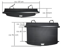 Schwarz Laderaumabdeckung Abdeckrollo Kofferraum Rollo für Skoda Octavia III Kombi 2013-2019 sc20