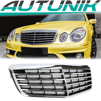 Kühlergrill Grill Chrom für Mercedes Benz E-Klasse W211 S211 2006-2009