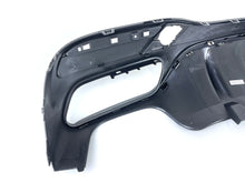 Heck Diffusor + Auspuffblenden Schwarz für Mercedes GLS X166 AMG Line 2015-2019