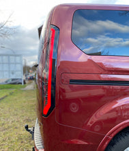 Led Rückleuchten Mit E-Prüfzeichen für Ford Transit Custom ab 2012 Schwarz Rücklicht Heckleuchten