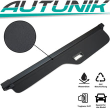 Schwarz Laderaumabdeckung Abdeckrollo Kofferraum Rollo für Land Rover Discovery 3 & 4 2004-2017 sc19