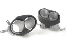 Matt Carbon Fiber Endrohr Auspuffblenden Blende für AUDI RS4 RS5 RS6 RS7 Stoßstange et265