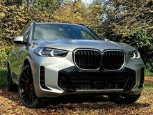Schwarz Einsteg LED Kühlergrill Grill Frontgrill für BMW X5 G05 2023-2026 LCI