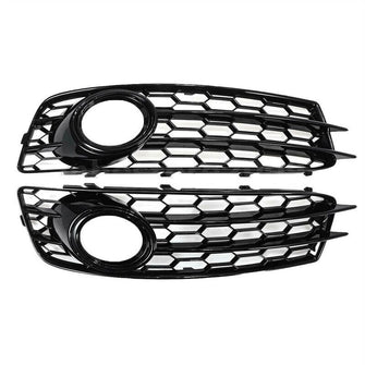 Nebelscheinwerfer Kühlergrill Abdeckung Schwarz Für Audi A3 8P S Line 09-12