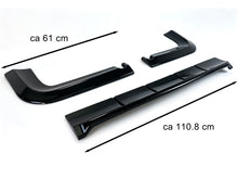 Schwarz Glanz Heckdiffusor Diffusor für Mercedes Benz Vito W447 14-19 OHNE ABE