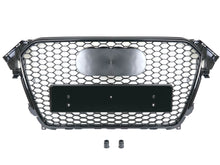 Schwarz Kühlergrill Grill Wabengrill für AUDI S4 A4 B8 B8.5 MODF 11-15 fg89