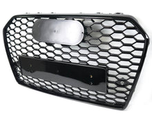 Schwarz Kühlergrill Frontgrill Wabengrill für AUDI A6 C7 S6 S Line Avant Limo 2015-2018 fg169