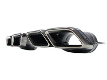Schwarz Heckdiffusor Endrohre für Mercedes GLS X166 AMG Line 15-19 OHNE ABE