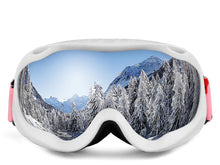 UV-Schutz Skibrille Anti-Nebel Schneebrille Winddicht SKi Goggles für Damen und Herren