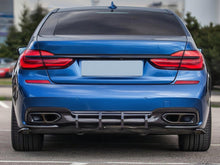 Sport Auspuffblenden Endrohre Auspuff Schwarz für BMW 7er G11 G12 16-19 et339