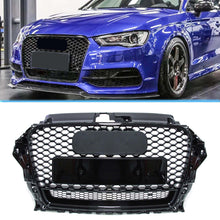 Schwarz Wabengrill Front Grill Kühlergrill für AUDI A3 8V S-Line S3 TSI TDI 2012-2016 fg121