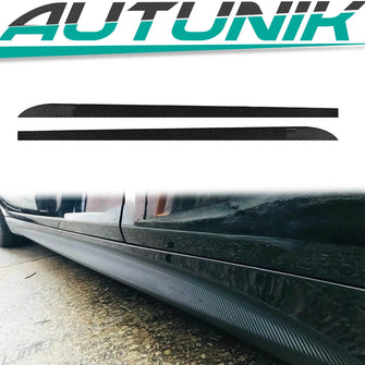 Seitenschweller Aufkleber Streifen Carbon Optik Passend Für BMW 1er F20 2er F22 M Sport Paket tz2