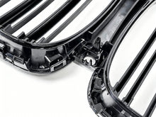 LED Grill Kühlergrill Nieren Doppelsteg Schwarz für BMW X5 G05 2018-2023