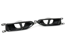 Sport Auspuffblenden Endrohre Auspuff Schwarz für BMW 7er G11 G12 16-19 et339