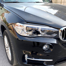 Scheinwerfer Blenden Böser Blick Schwarz Passend für BMW X5 F15 X6 F16 2013-2018