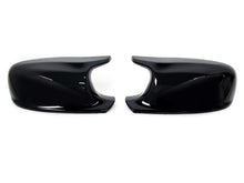 Glanz Schwarz Spiegelkappen Gehäuse Paar Für BMW X1 E84 09-12 X3 F25 2010-2014 Pre-LCI