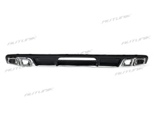 CLS63 Optik Diffusor Silber Auspuff für Mercedes CLS W218 C218 AMG Line 11-17