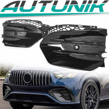 Rahmen Lüftungsgitter Schwarz Vorne Stoßstange für Mercedes GLE W167 GLE53 AMG Line 19-23