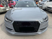 Schwarz Kühlergrill Wabengrill für AUDI A7 Grill C7 4G S-Line S7 2014-2018 fg46