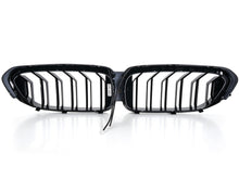 Schwarz LED Kühlergrill Grill Frontgrill für BMW 5er G30 G31 2017-2020 vor LCI