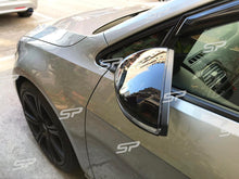 Spiegelkappen Außenspiegelkappen Schwarz für VW GOLF 7 7.5 VII GTI GTD R TSI TDI Variant 2012-2020
