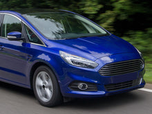 Schwarz Laderaumabdeckung Abdeckrollo Kofferraum Rollo für Ford S-MAX 2006-2014 sc16