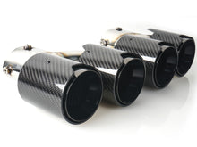 Carbon Fiber Auspuffblenden Endrohre für BMW G42 G20 G22 G23 G26 Rohr ca.60-63mm