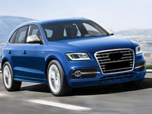Chrom Schwarz Frontgrill Kühlergrill Gitter für AUDI Q5 8R MOPF 2013-2017
