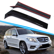 Schwarz Vertikale Seitenflügel Heckspoiler Spoiler Flaps für Mercedes Benz GLK X204 08-15
