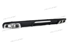 CLS63 Optik Diffusor Silber Auspuff für Mercedes CLS W218 C218 AMG Line 11-17