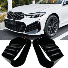 Front Stoßstange Flaps Splitter Canards Passend für BMW G20 G21 mit M Sport Paket LCI ab 07/2022