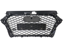 Schwarz Grill Kühlergrill Wabengrill für AUDI A3 S3 8V ohne ACC S Line MOPF 16-20 fg164