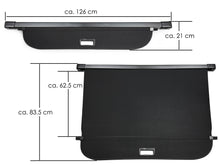 Schwarz Laderaumabdeckung Abdeckrollo Kofferraum Rollo für Audi A6 Avant C8 2018+ sc24
