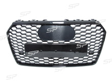 Schwarz Kühlergrill Wabengrill für AUDI A7 Grill C7 4G S-Line S7 2014-2018 fg46