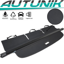 Schwarz Laderaumabdeckung Abdeckrollo Kofferraum Rollo für Ford S-MAX 2006-2014 sc16