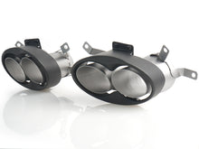 Matt Carbon Fiber Endrohr Auspuffblenden Blende für AUDI RS4 RS5 RS6 RS7 Stoßstange et265