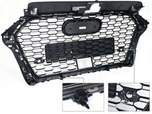 Schwarz Kühlergrill Frontgrill für AUDI A3 8V mit ACC S Line MOPF 2016+ fg170