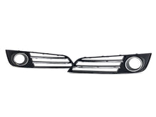 Schwarz Chrom Lüftungsgitter Blenden Grill Gitter für Audi A8 D4 4H 09-13 vor Facelift