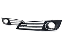 Schwarz Chrom Lüftungsgitter Blenden Grill Gitter für Audi A8 D4 4H 09-13 vor Facelift