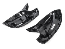 Glanz Schwarz Spiegelkappen Gehäuse Paar Für BMW X1 E84 09-12 X3 F25 2010-2014 Pre-LCI
