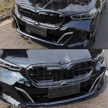 Schwarz Glanz LED Kühlergrill Niere Grill für BMW 5er G60 G61 i5 ab 2023+