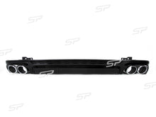 Diffusor Heckdiffusor Auspuff Chrom für AUDI A6 C8 Limo Avant S-Line ab 2018