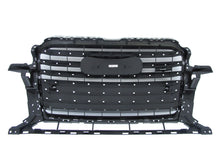 Chrom Schwarz Frontgrill Kühlergrill Gitter für AUDI Q5 8R MOPF 2013-2017